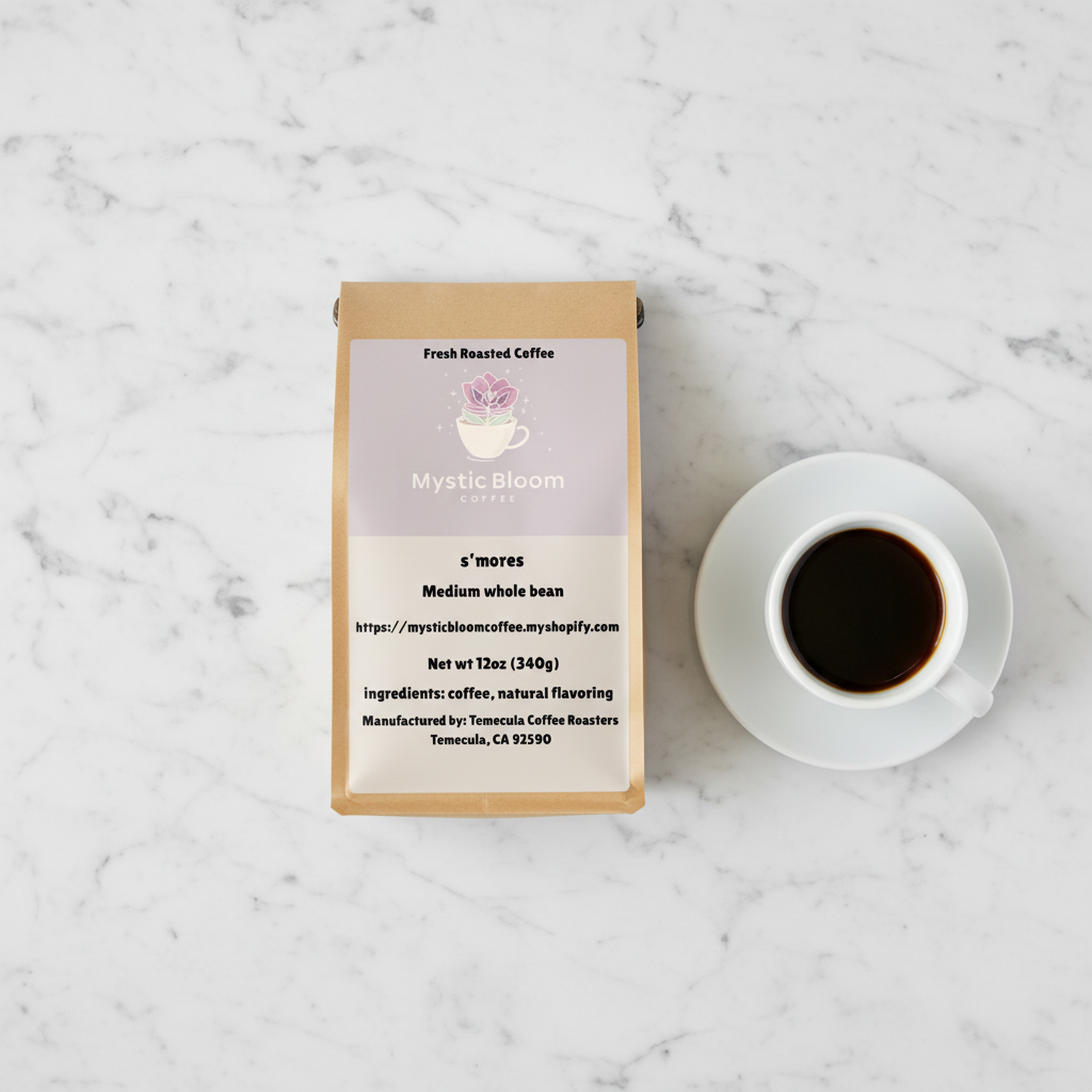 Flat lay with coffee cup